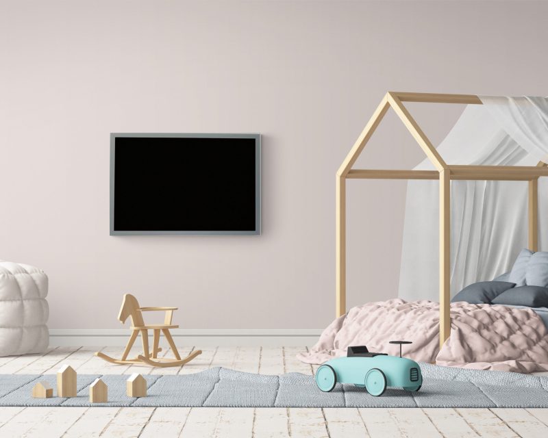 Light Grey / Dark Grey Framed Black Board