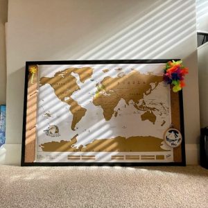 Map on notice board